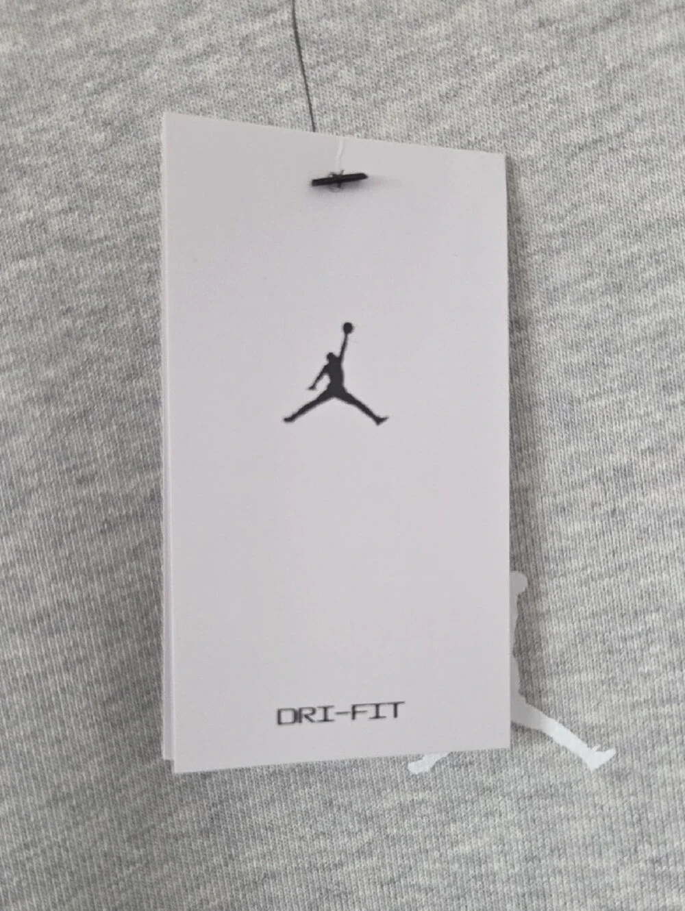 Jordan Crewneck Sweatshirt - Light Heather Gray Men XXL Dri-fit New Basketball